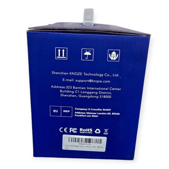 NEW IN BOX KNQZE Deep Tissue 4D Neck Shoulder Kneading Massager with Heat KN6 - Picture 3 of 5